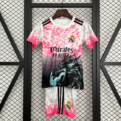 Camiseta infantil visitante del Real Madrid 2024-25