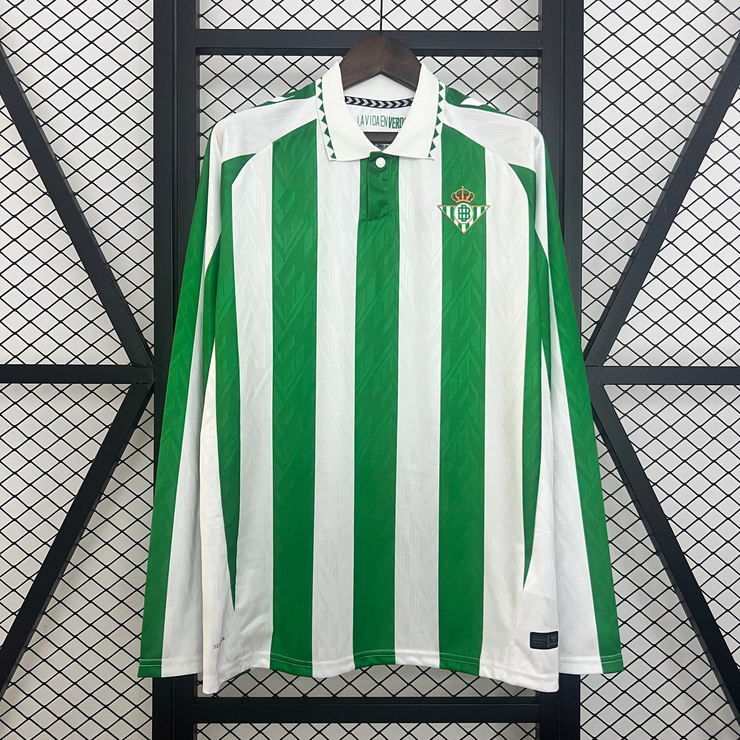 2024-25 Real Betis Home Long Sleeve S-XXL
