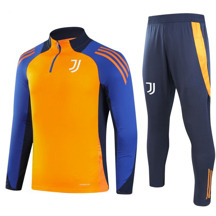 2024-25 Juventus Orange Training Suit Kids Size 10-18