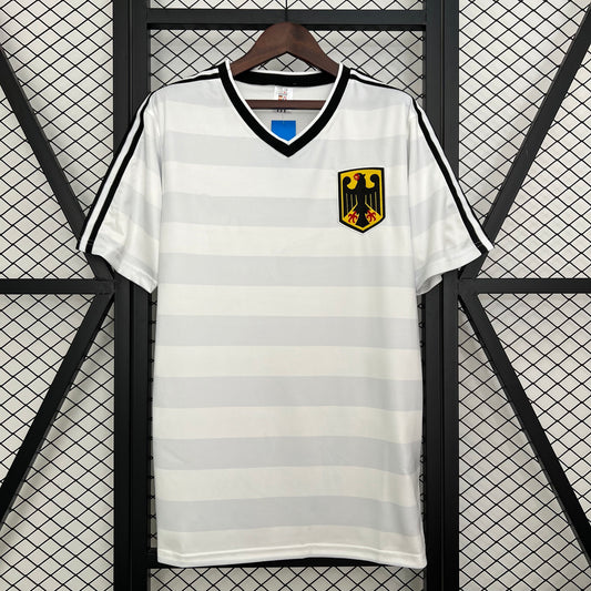 Camiseta retro de visitante de Alemania 1996, talla S-2XL