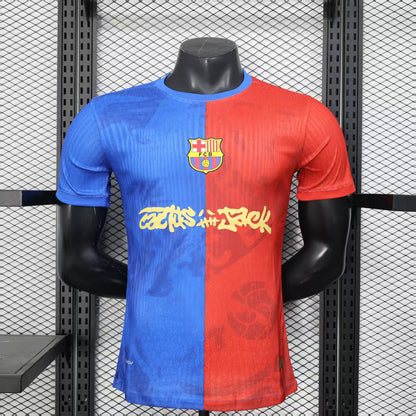 2025-26 Barcelona Special Blue-Red Player S-2XL