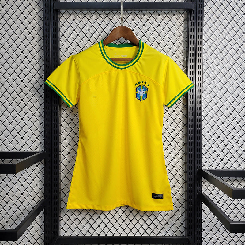 2022-23 Brazil Women's Commemorative Edition Yellow Size S-XL