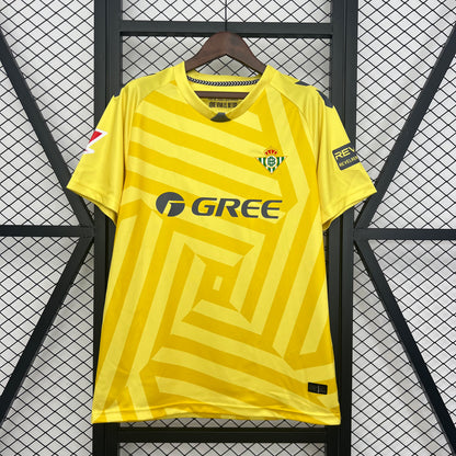 2025-26 Real Betis Goalkeeper Yellow S-2XL