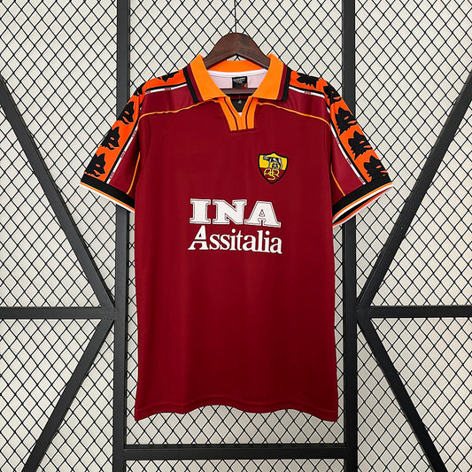 1998-99 Roma Heimtrikot Retro S-XXL