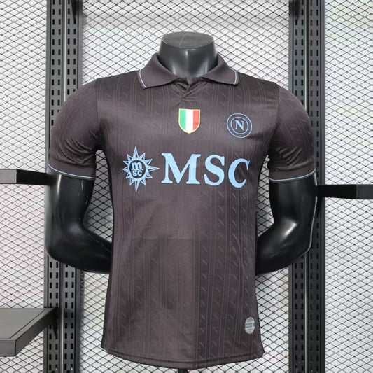 2025-26 Napoli Black Special Player S-2XL