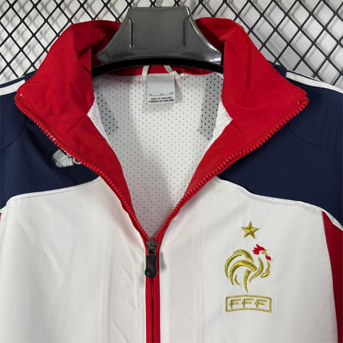 2008 France Retro Casual Training Windbreaker S-2XL