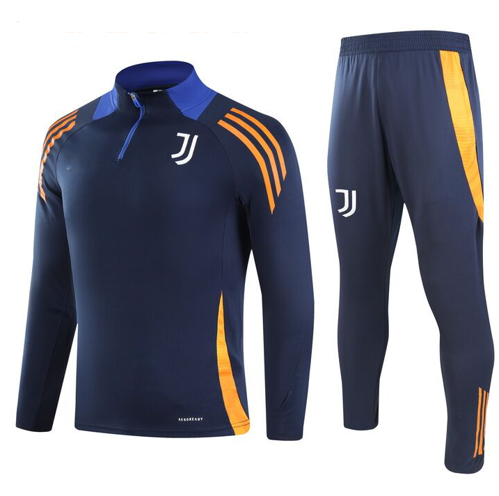 2024-25 Juventus blue Training Suit Kids Size 10-18