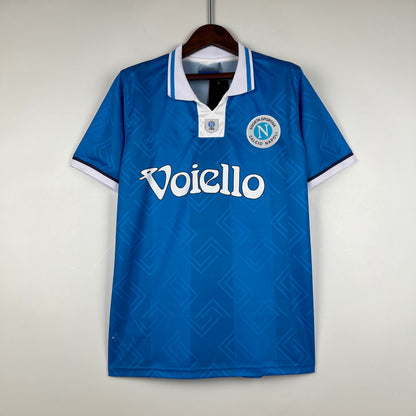 1993-94 Napoli Home Retro Size S-XXL