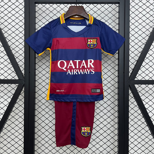 2015-16 Barcelona Home KIDS 16-28