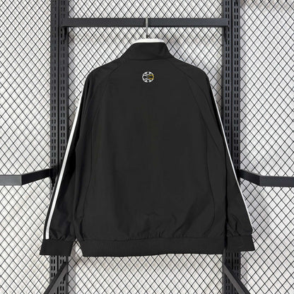 2026-27 Cortavientos informal Real Madrid Clásico Negro y Amarillo S-2XL