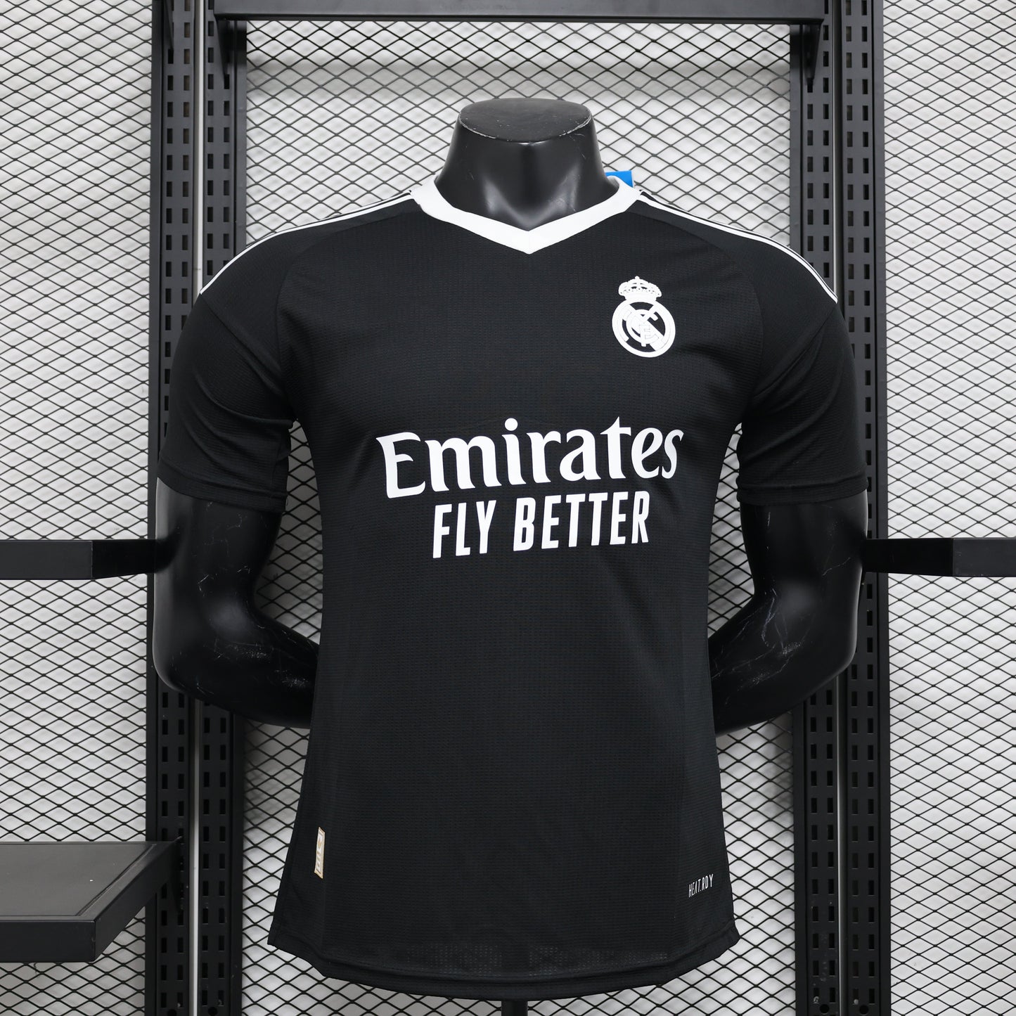 2024-25 Real Madrid Black Goalkeeper Players S-XXL