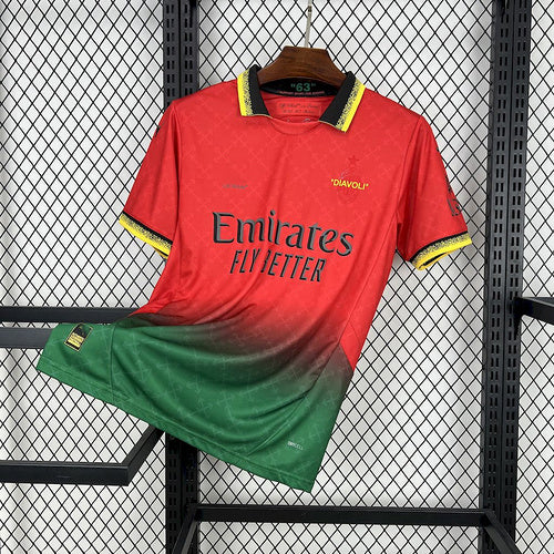 2025-26 AC Milan Red Green Special S-4XL