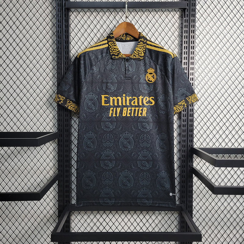 2023-24 Real Madrid Édition Concept Noir Taille S-XXL