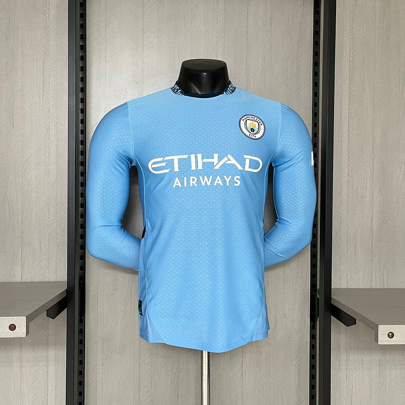 2024-25 Manchester City Long Sleeve Player