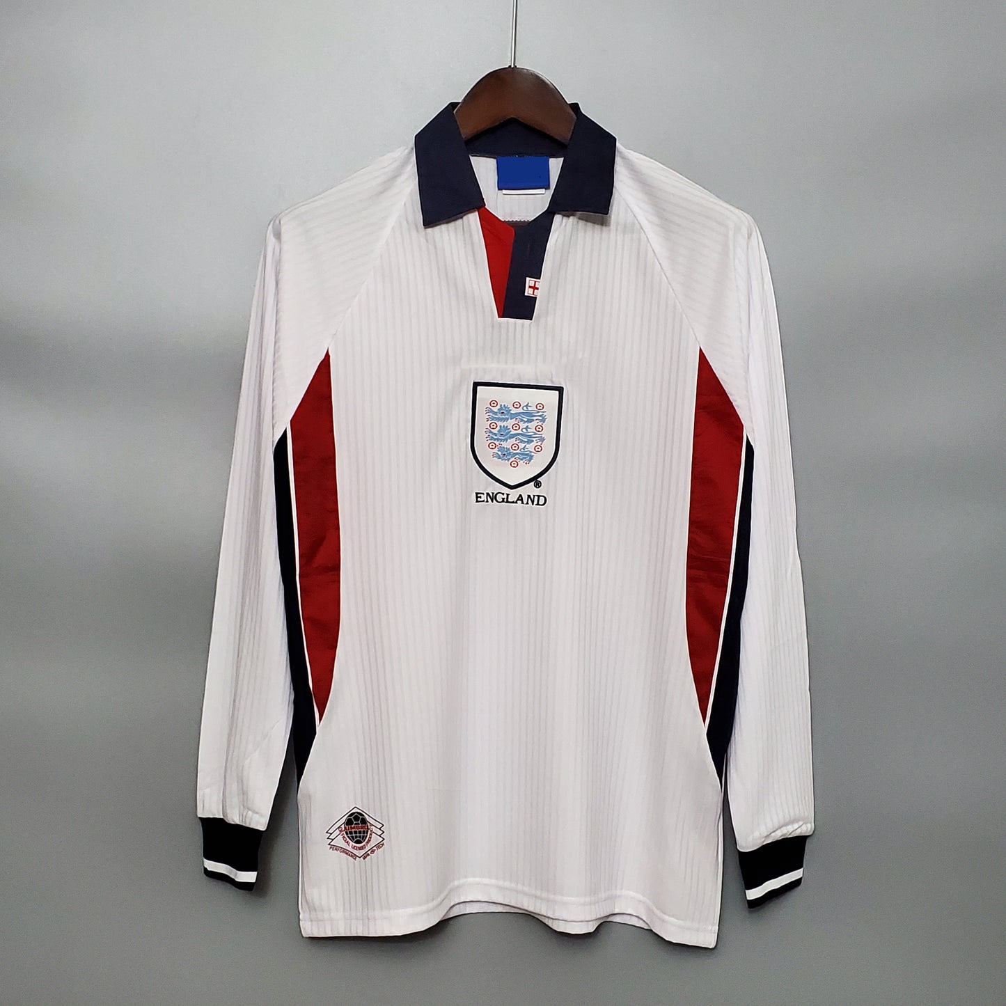 Retro Long Sleeve 1998 England home S- XXL