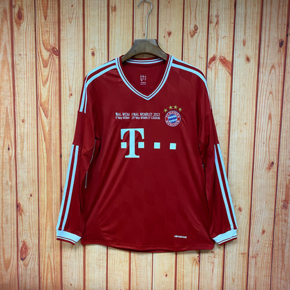 2013-14 Bayern Munich Champions League home Long Sleeve S-2XL