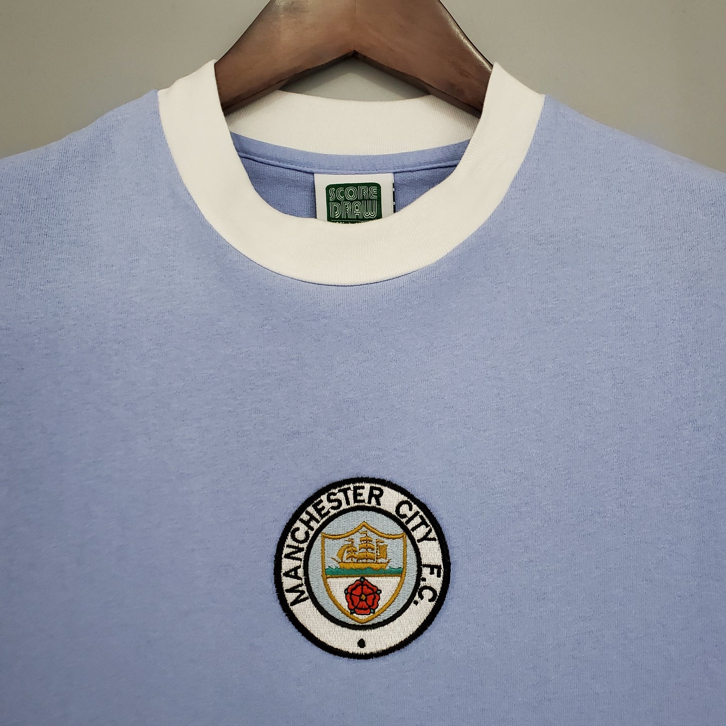 1972 Manchester City Heimtrikot Retro S-XXL