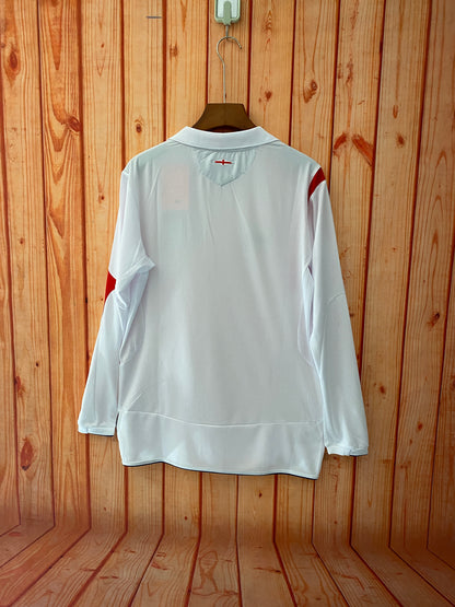 Retro long sleeve 2006 England home S-XXL