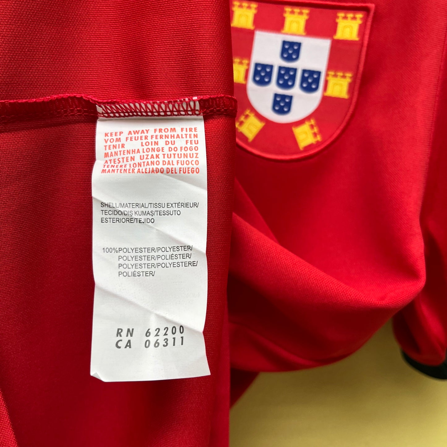 Retro Portugal 1966-69 Heimtrikot S-XXL