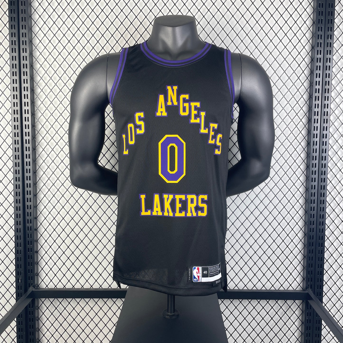 NBA 2024-25 Lakers City Edition No. 0 Westbrook