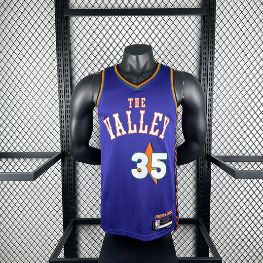 NBA 2024-25 Suns away purple No. 22 AYTON