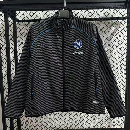 2025-26 Napoli Windbreaker Black S-2XL