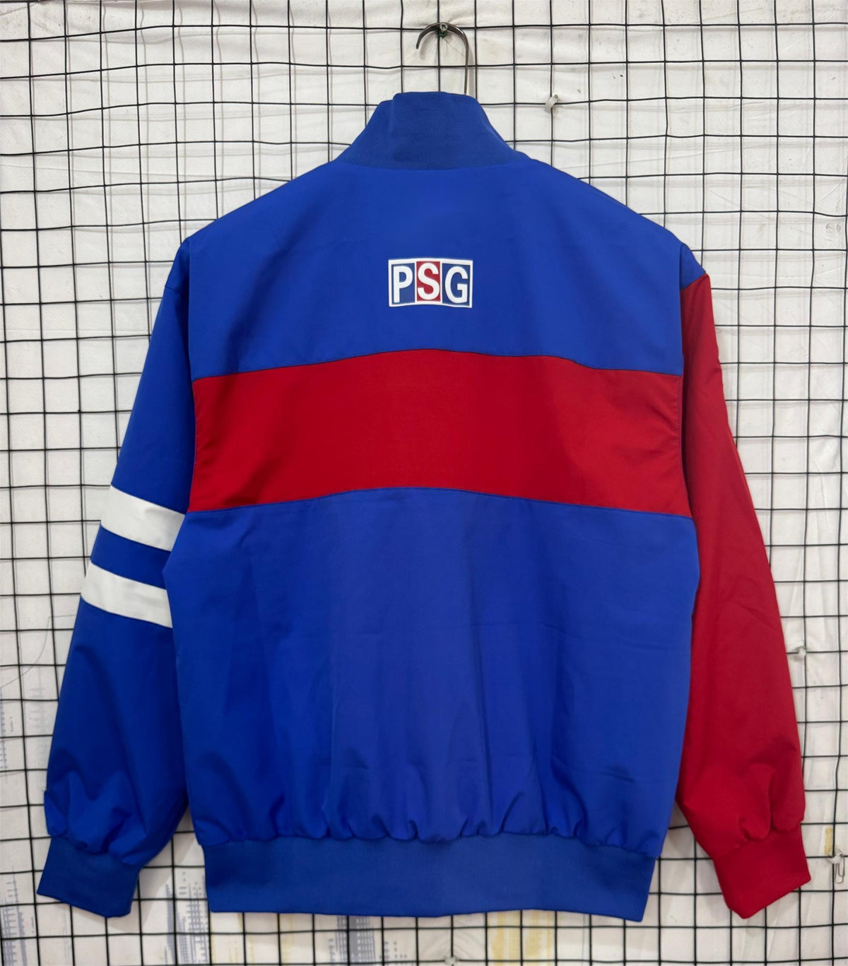 1996-97 Paris Retro Blue Windbreaker S-2XL