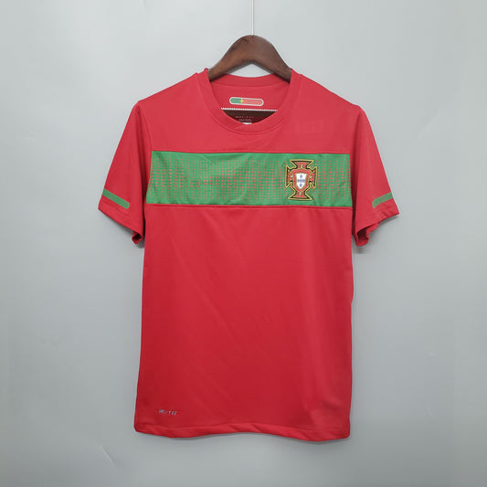 2010 Portugal red Camisa de futebol retro