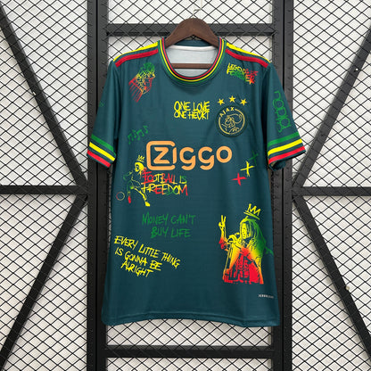 2025-26 Ajax Amsterdam Bob Marley 40th Green S-2XL