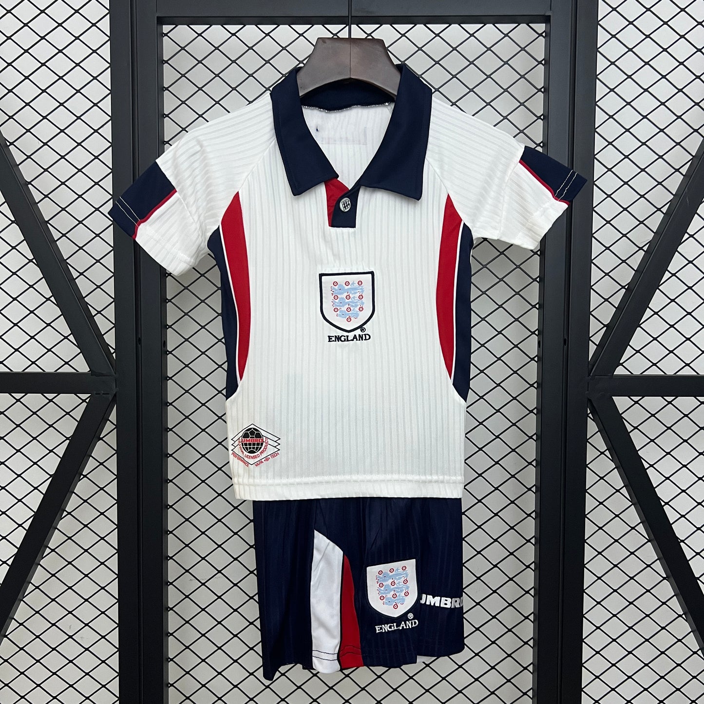 1988 England Home Retro Kids 16-28