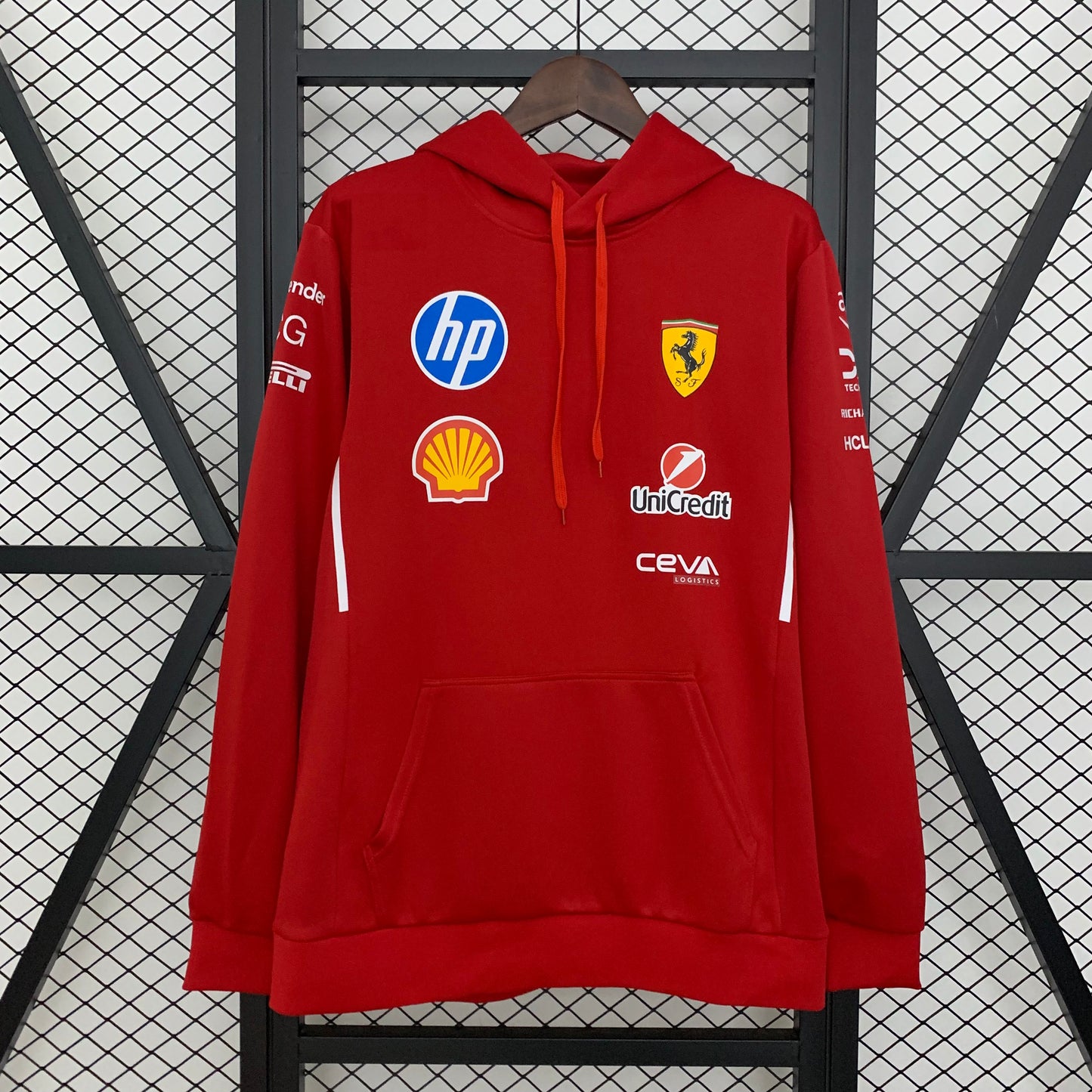 2025 F1 Formula One Racing Suit Hoodie Ferrari S-3XL