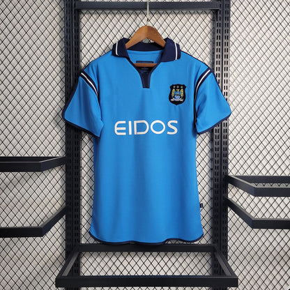 2001-02 Manchester City Heim Retro S-2XL