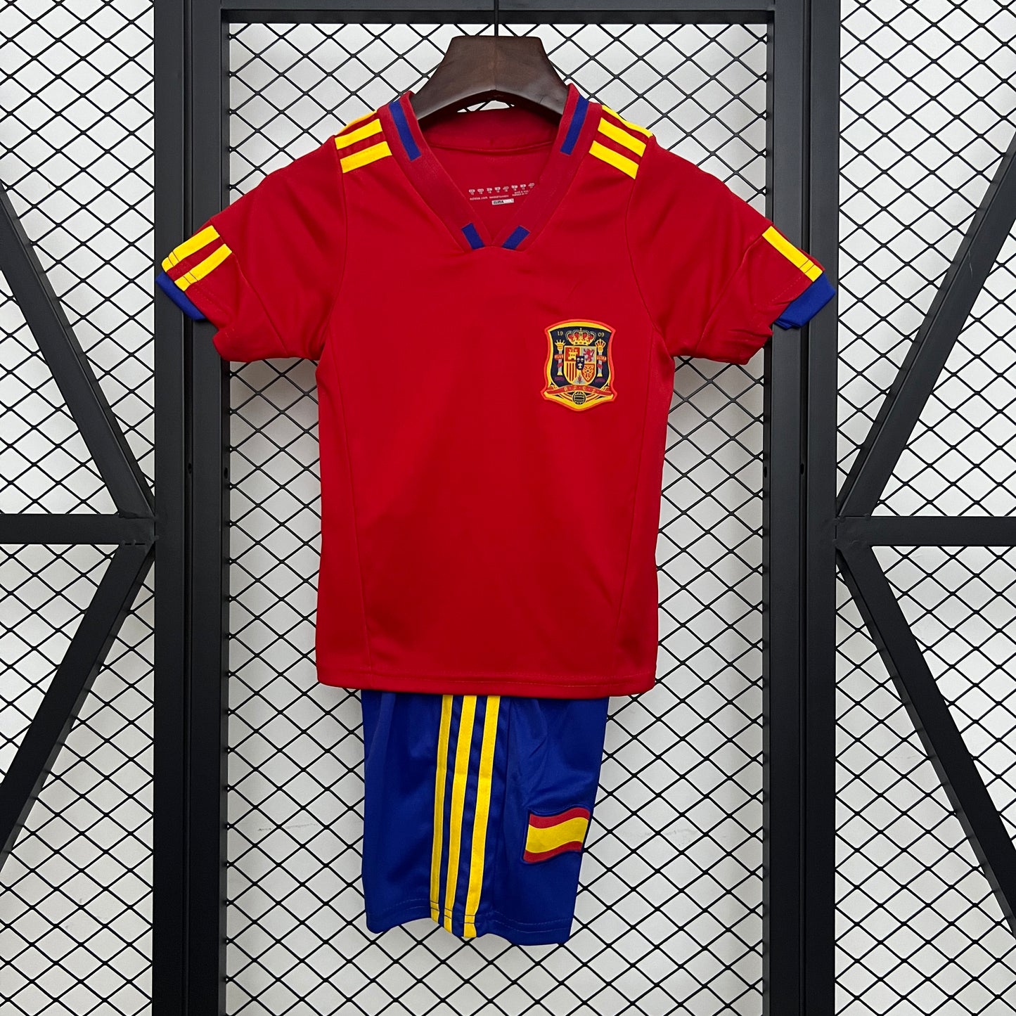 Camiseta infantil de España para niños 2024-25, talla 16-28