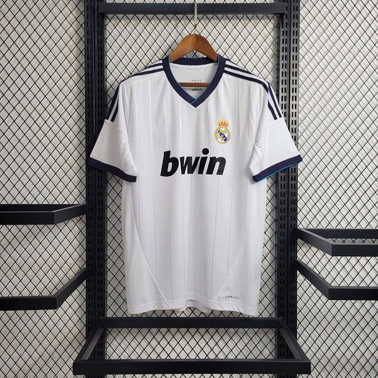 12-13 Real Madrid Home Retro S-XXL