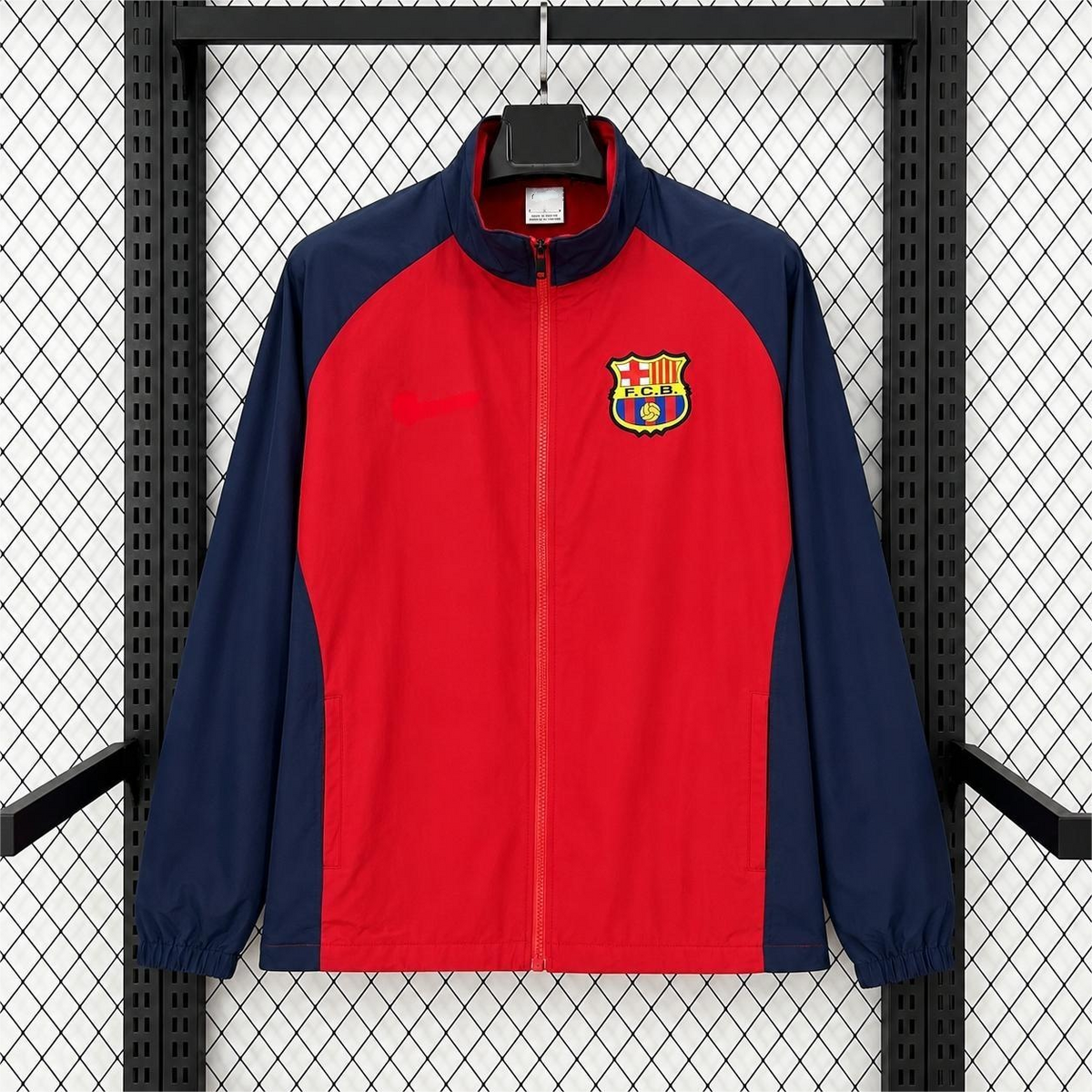 1998 Barcelona Retro Waterproof Training Windbreaker S-2XL