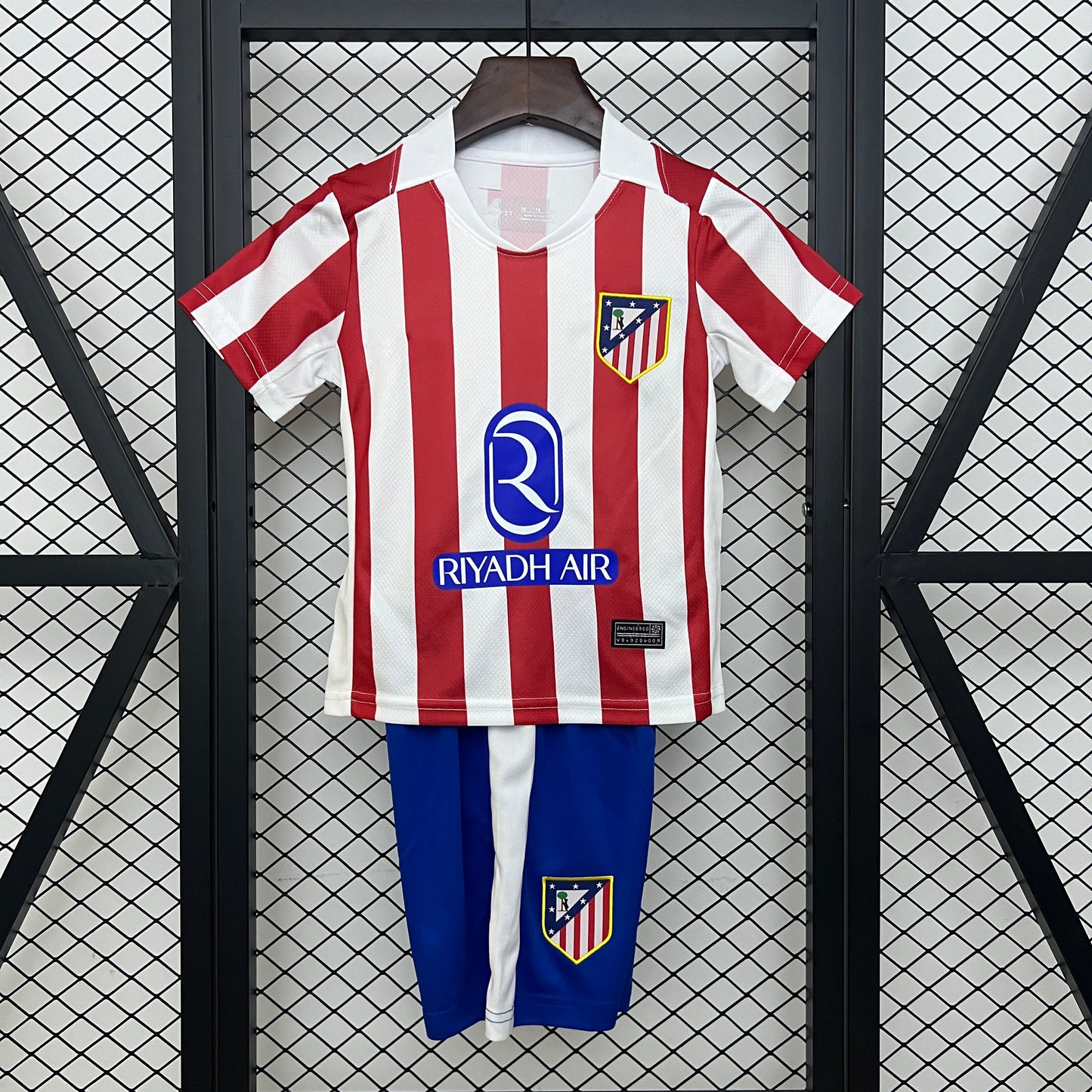 Camiseta local del Atlético de Madrid 2024-25 para niños, tallas 16-28