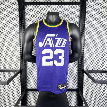 NBA 2024-25 Jazz Retro No. 23 MARKKANEN