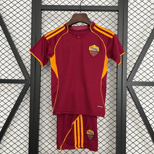 2025-26 AS Roma home kids 16-28