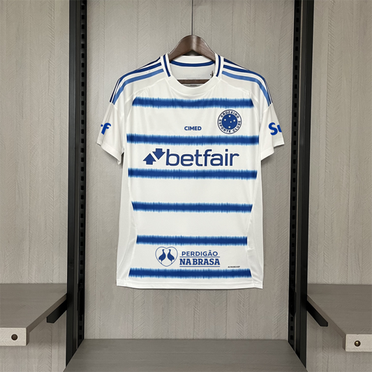 2025-26 Cruzeiro Away + all sponsors S-4XL
