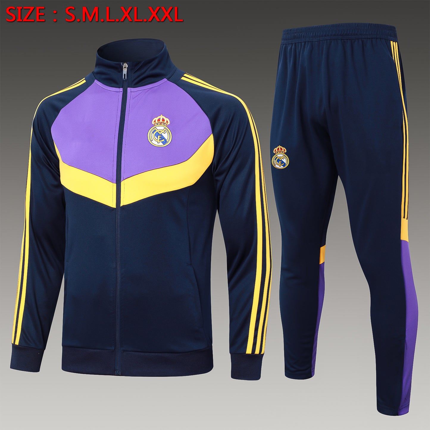 Conjunto de entrenamiento blanco del Real Madrid 2023-24