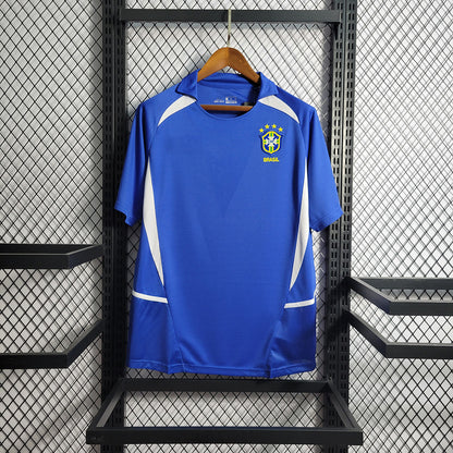 retro 2002 Brazil away blue