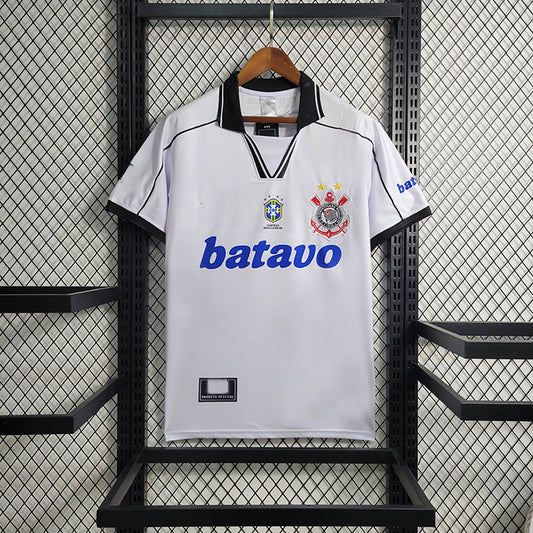 1999 Corinthians Heimtrikot Retro S-2XL