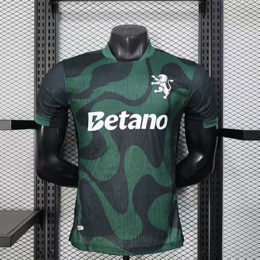 2025-26 Sporting Lisbon Second Away Player S-2XL