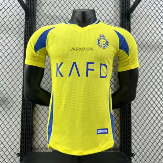 2024-25 Al Nassr FC Riyadh Victory Home Player S-2XL