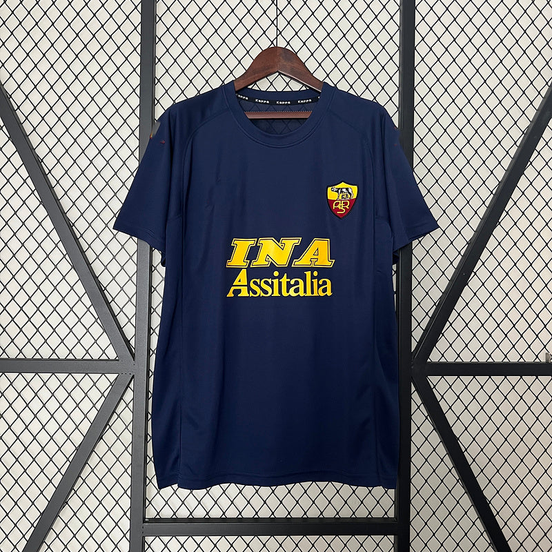 2000-01 Roma Zweites Auswärtstrikot Retro S-XXL