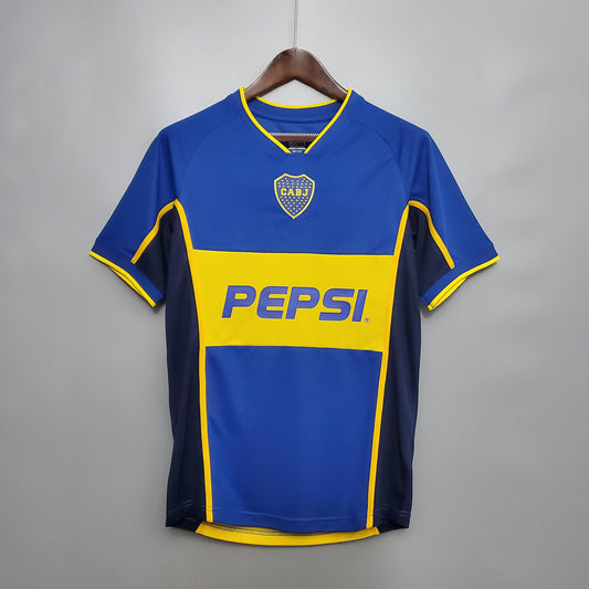 2002 Boca Juniors Home Retro S-XXL