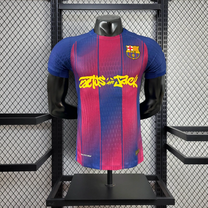 2025-26 Barcelona Special Fonts Player S-2XL