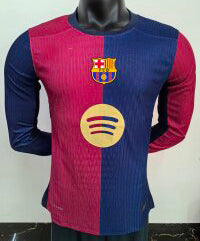 2024-25 Barcelona player long sleeved S-2XL