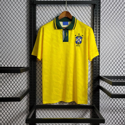 1991-93 Brazil Home Retro S-XXL