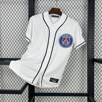 2025-26 Paris Baseball uniform White S-2XL